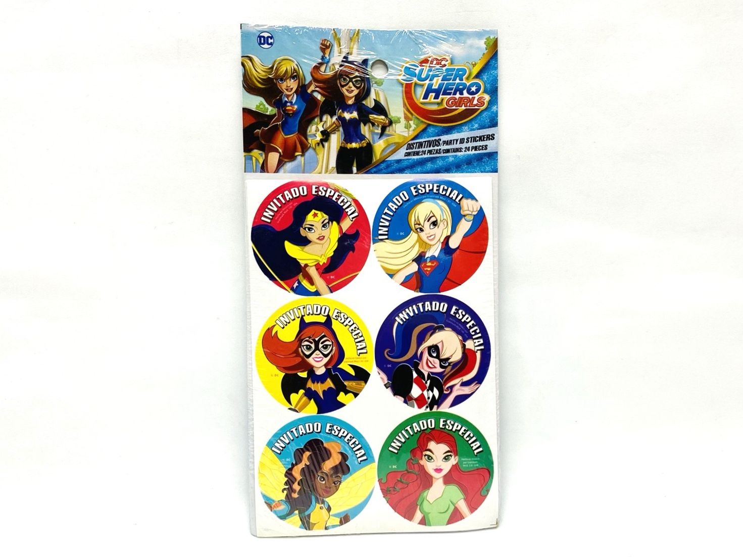 Distintivos Super Hero Girls C/12