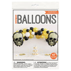 Gold Skull Foil and Latex Balloon Arch Kit C/1