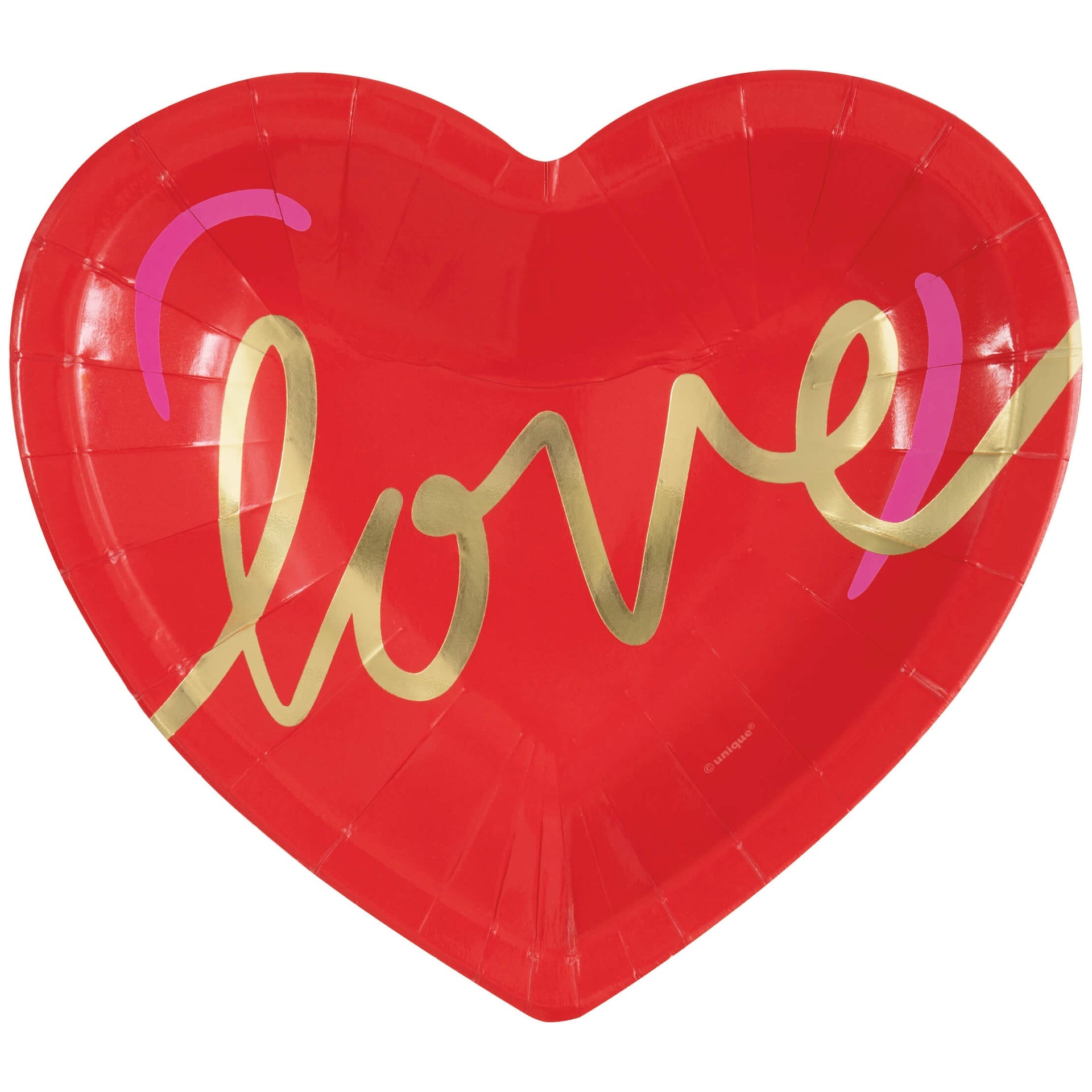 Plato Figura Corazon Love C/8