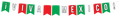 Banderin Colgante "Viva Mexico"C/1