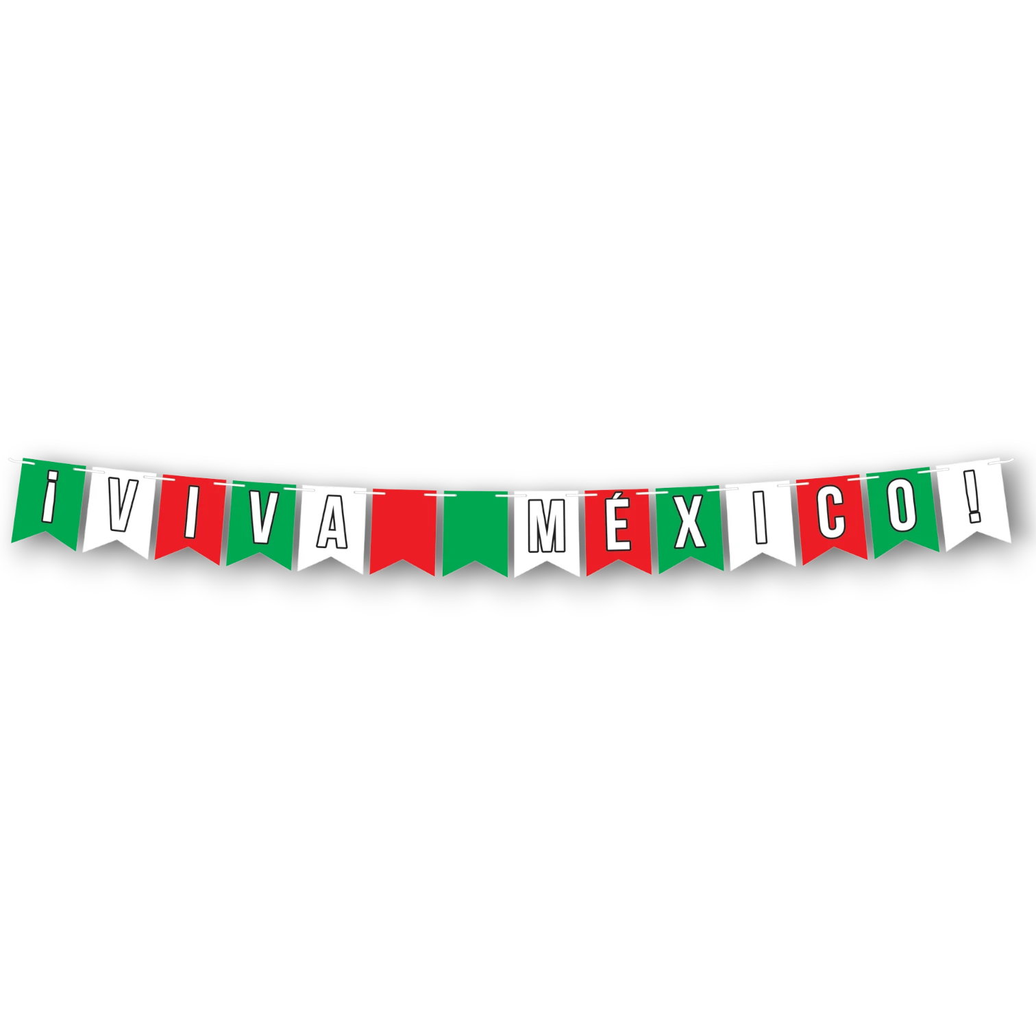 Hanging Pennant "Viva Mexico" C/1
