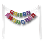 Cake Topper Flags Happy Birthday C/1