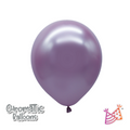 Bolsa De Globos Chrome 5" Lavanda C/100