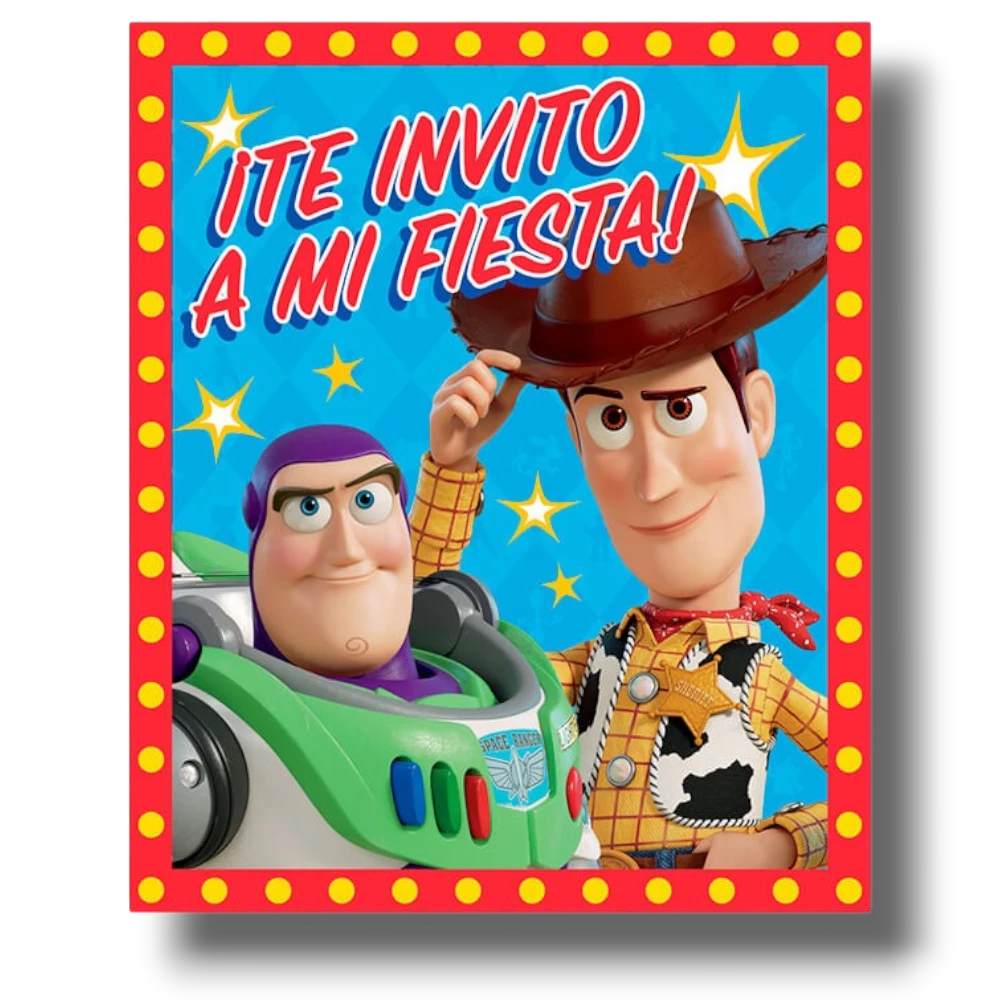 Toy Story 4 Invitations