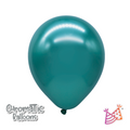 Chrome Balloon Bag 12" Eucalyptus Green C/50