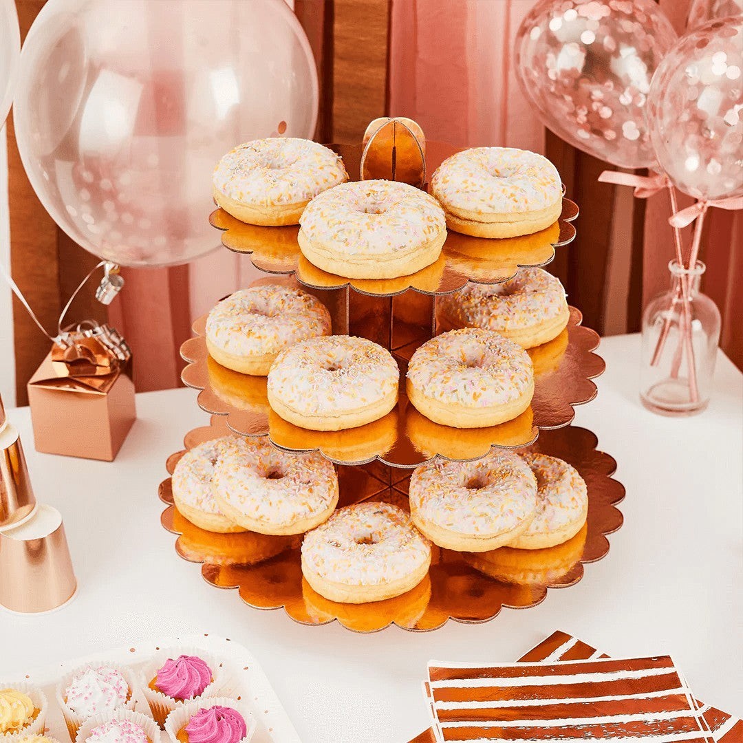 Rose Gold Cake Stand C/1