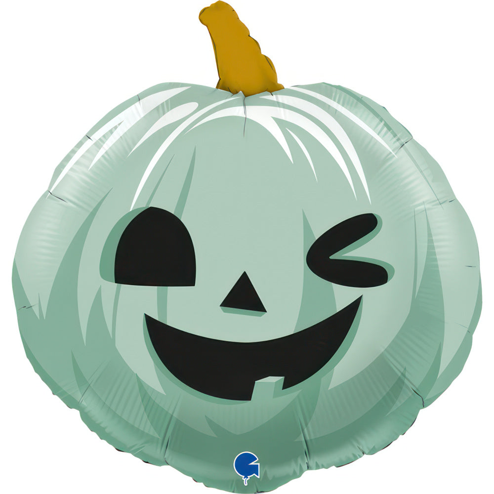 Globo 22" Calabaza Verde C/1