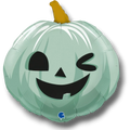 22" Green Pumpkin Balloon (1 per pack)