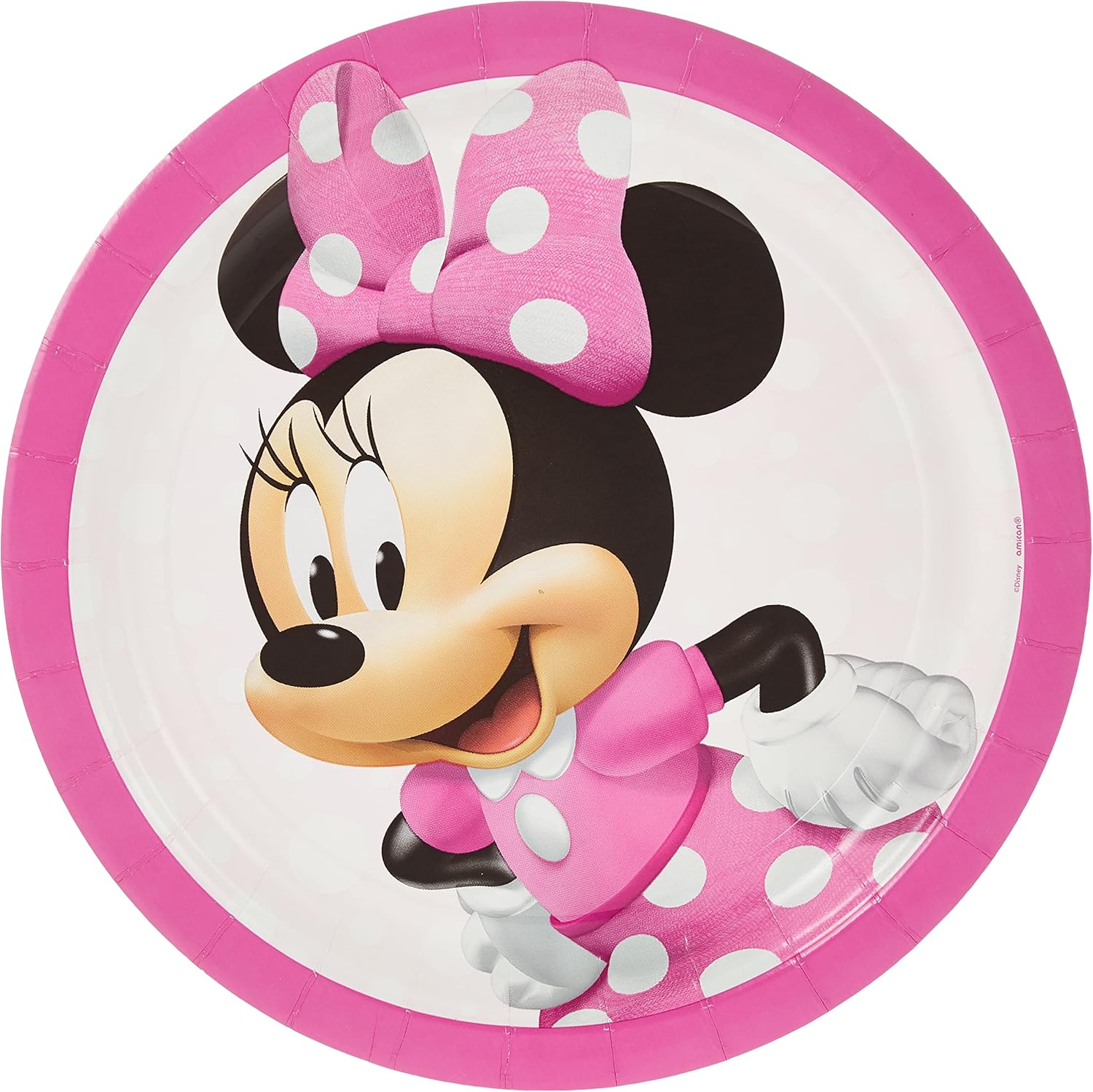 Plato 9" Minnie Mouse C/8