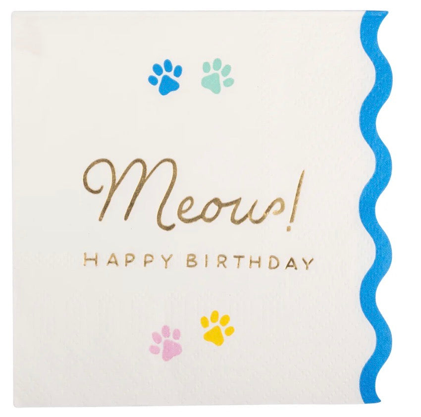 Servilleta Meow C/18