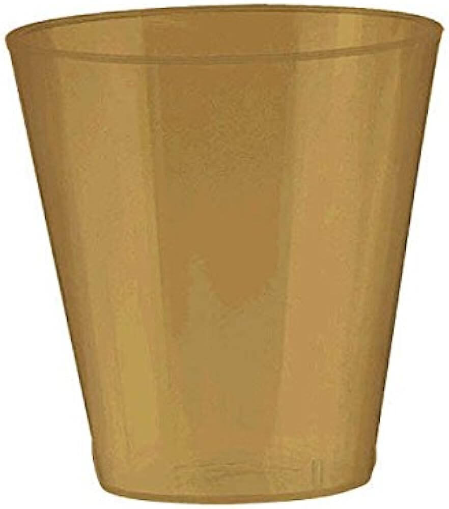 Vaso Shot 2oz Gold C/100