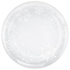 Plato 7" y 10" Plastico Transparente Copos C/20