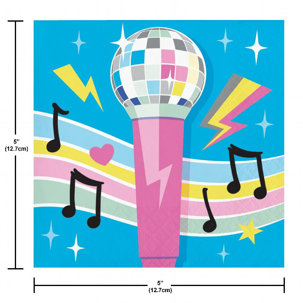 CH Birthday Beats Napkin C/16