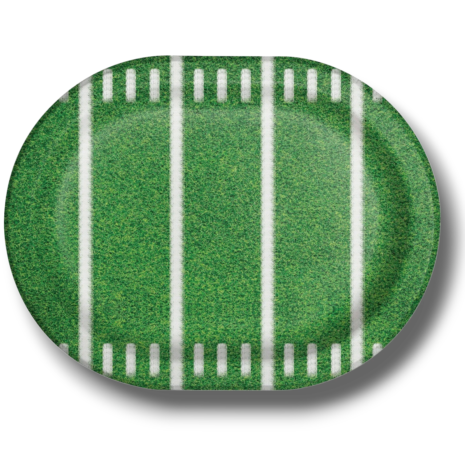 Plato Ovalado Tailgate Time Football Americano C/8