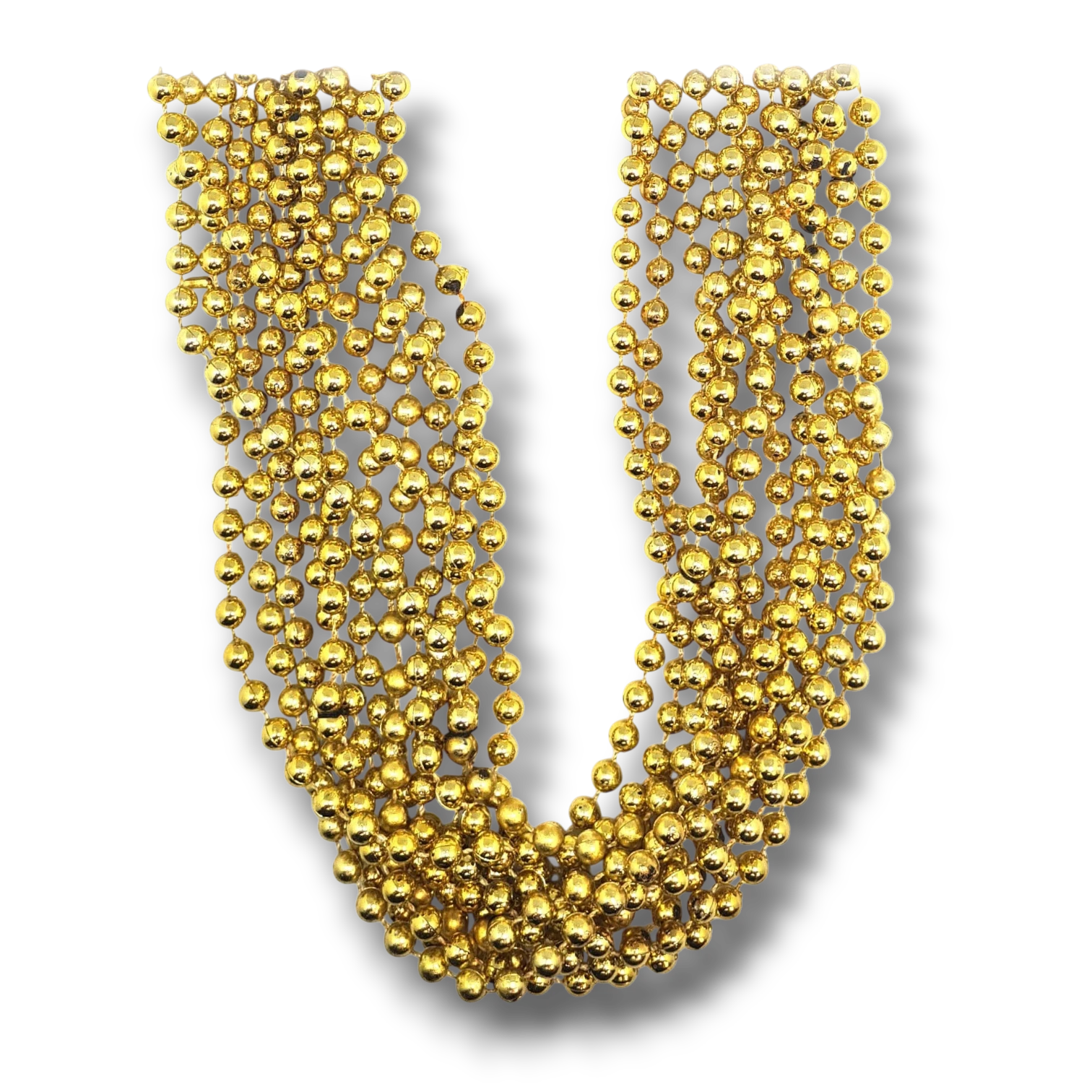 Collar Mardi Gras Dorado C/12