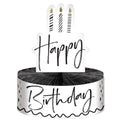 Happy Birthday Golden Wishes Centerpiece C/1