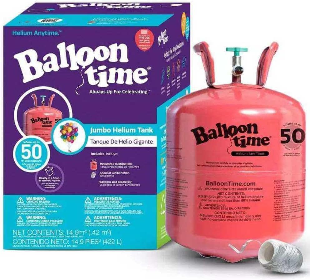 Tanque Helio Balloon Time C/1