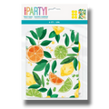 Bolsas De Papel Fruatas Citricas Con Calcomanias C/6
