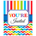 Invitacion Bright Birthday C/6