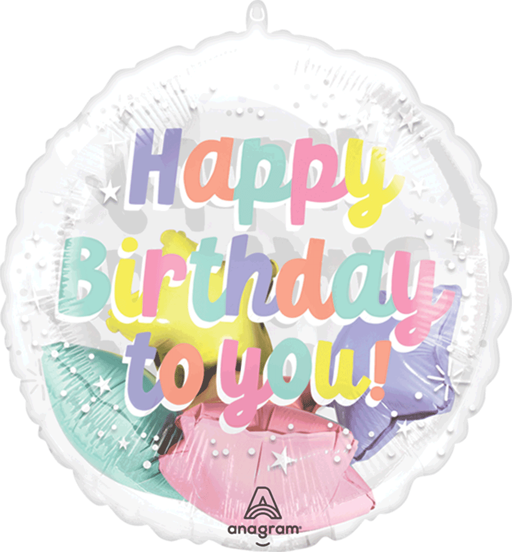 Globo 36" Insiders Pearlized Birthday C/1