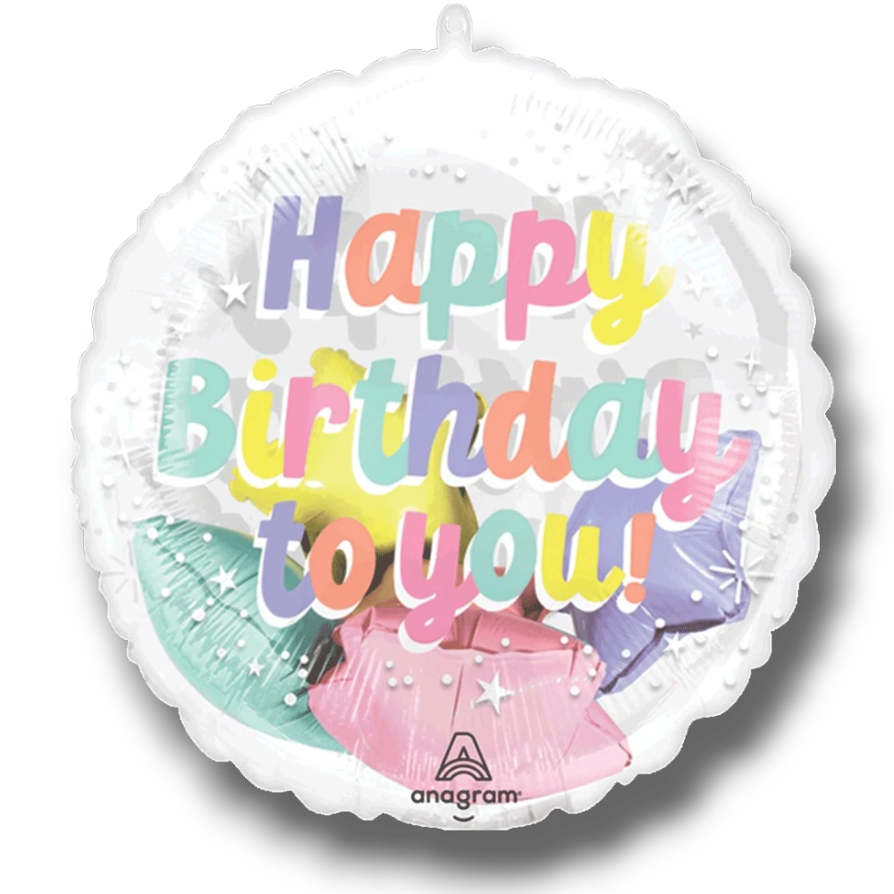 Globo 36" Insiders Pearlized Birthday C/1