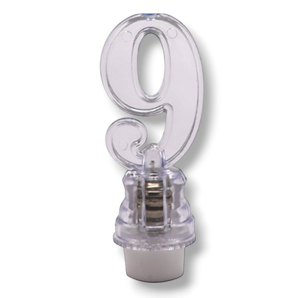 Vela Led Numero 9 C/1