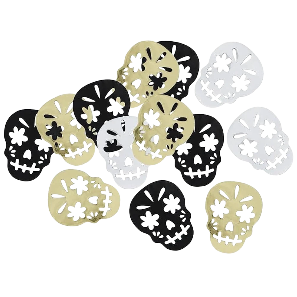 Confetti Day Of The Dead Skull 14.1 g