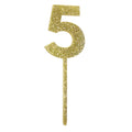 Cake Topper Number 5 C/1