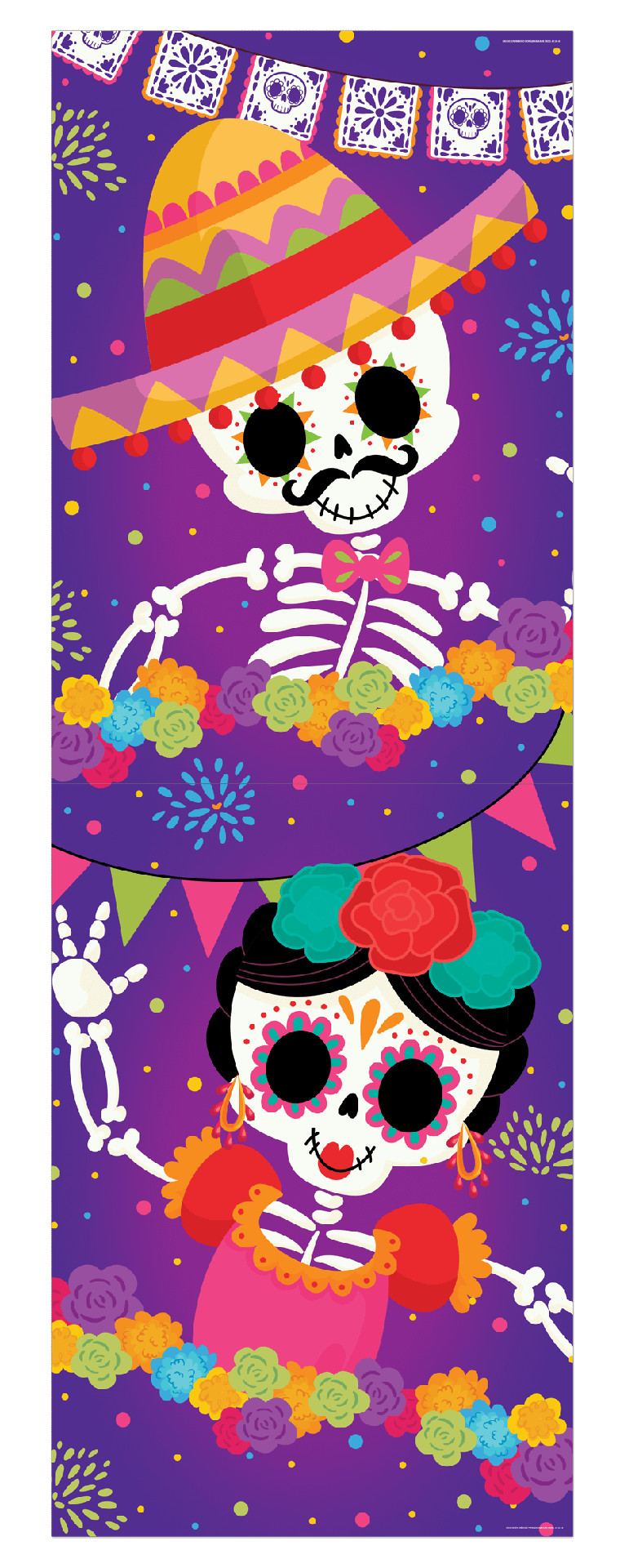 Decoracion Para Puerta Catrina C/1