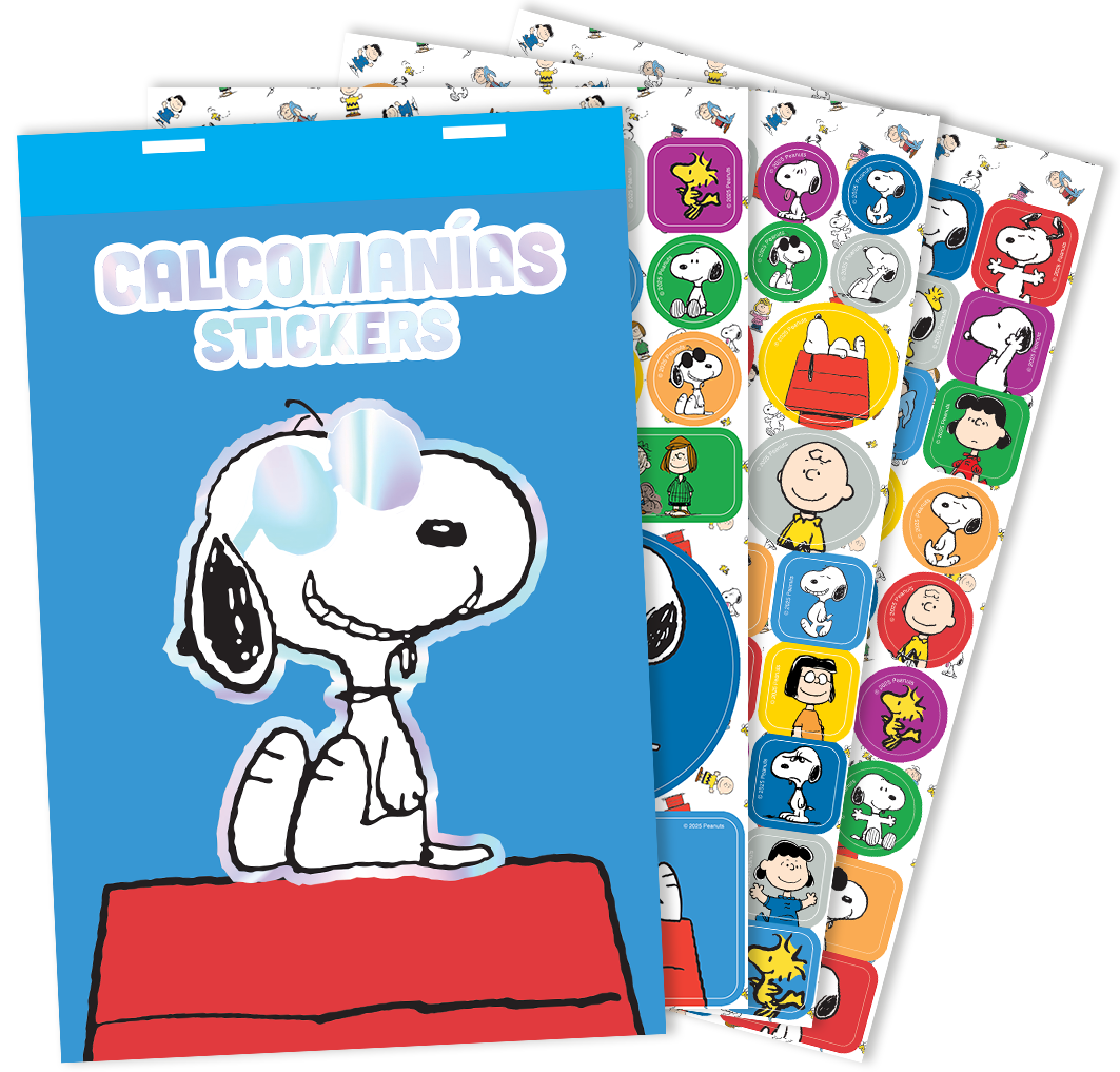Block Stickers Foil Snoopy C/1