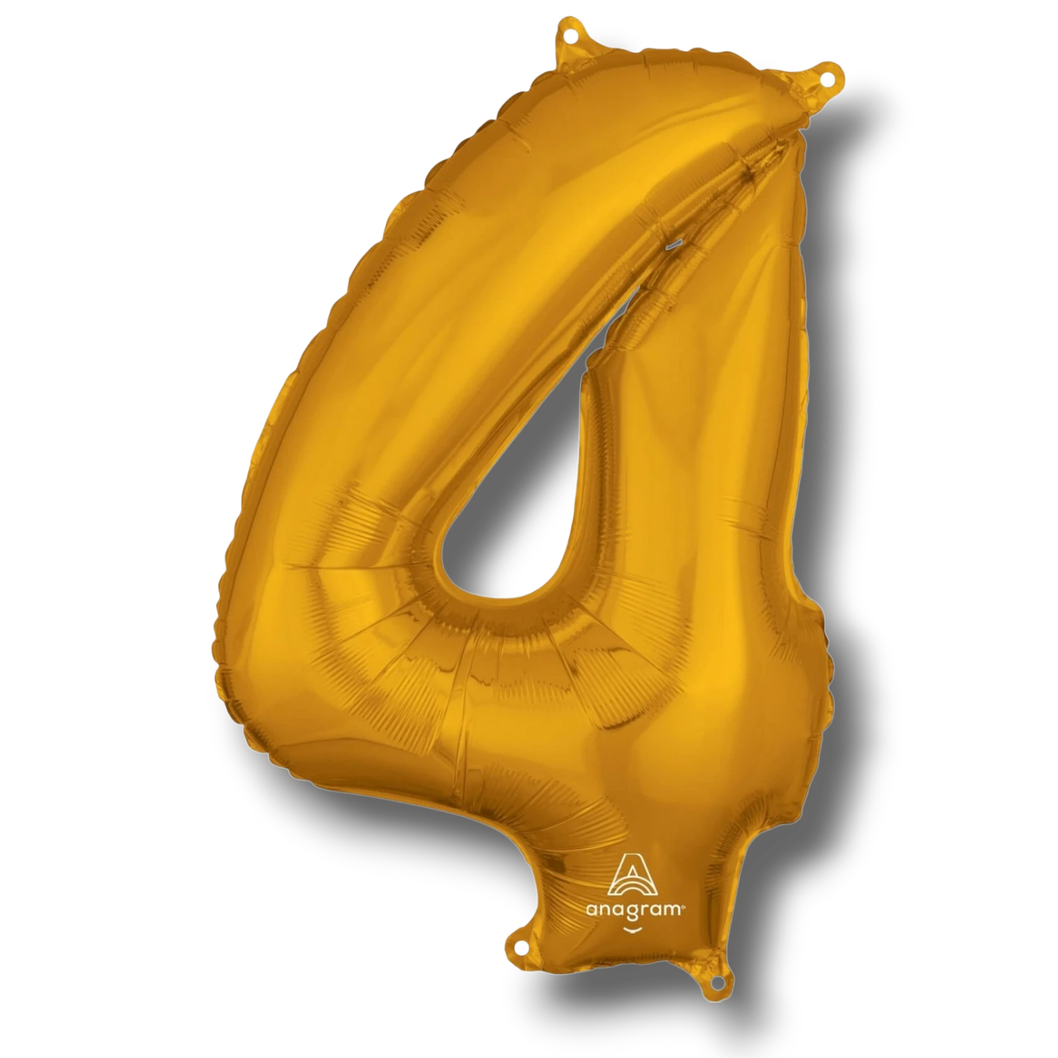 Globo 26" Numero 4 Oro C/1