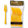 Tenedores Amarillo Tropical C/20