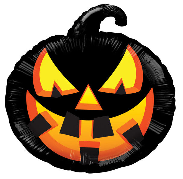 Globo 9" Calabaza Black