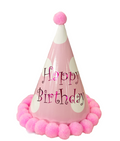 Pink Pom-Pom Hat (1 Pack)