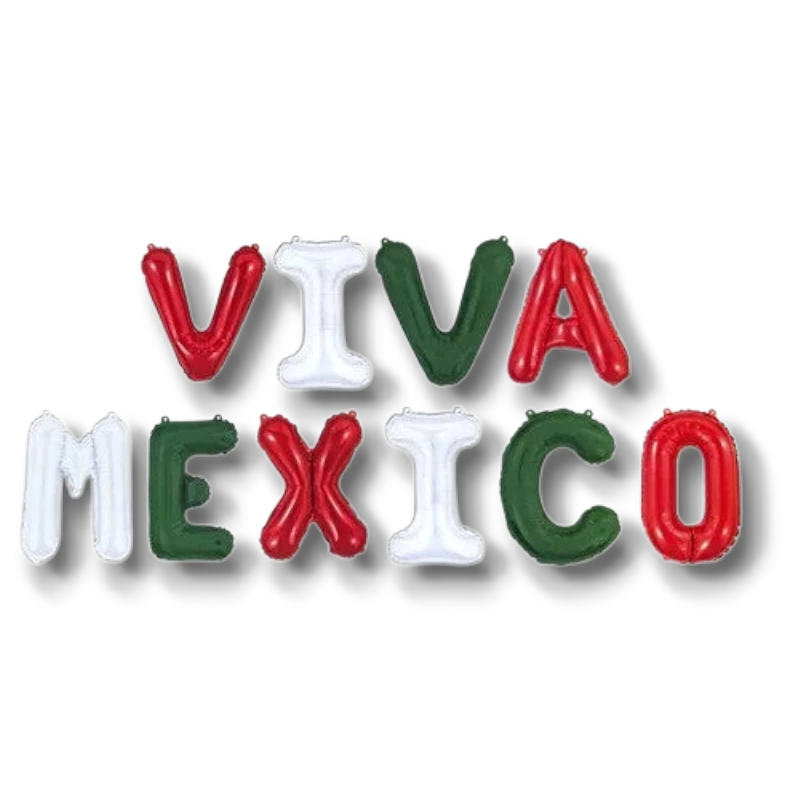 Viva Mexico Balloon Sign C/1