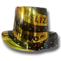 Cardboard Hat HNY Gold C/1