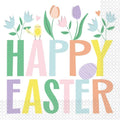 Servilleta Happy Easter C/16