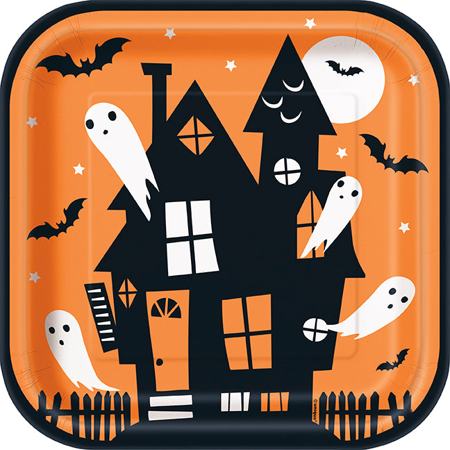 Plato 9" Happy Haunting Halloween C/8