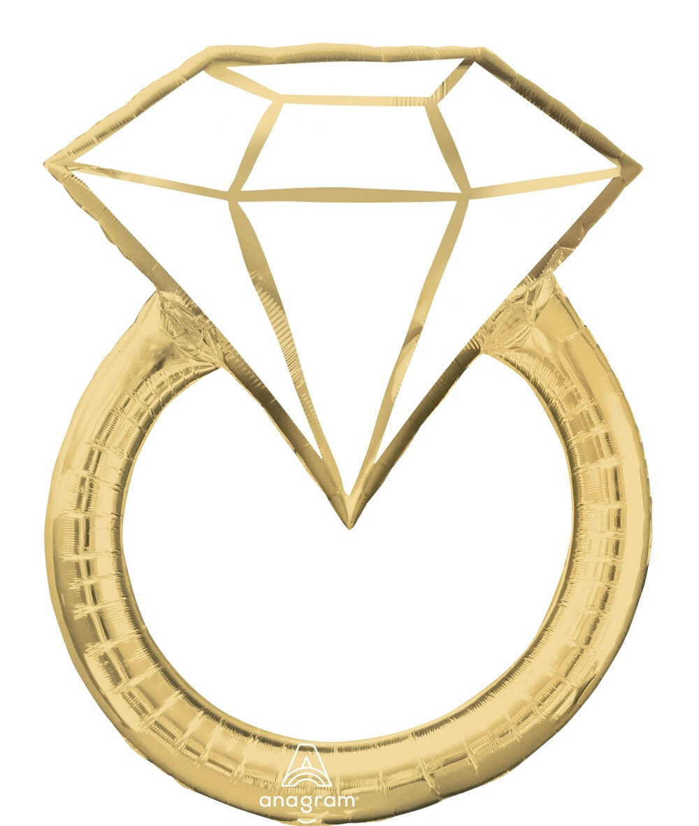 Globo 36" Anillo Diamante