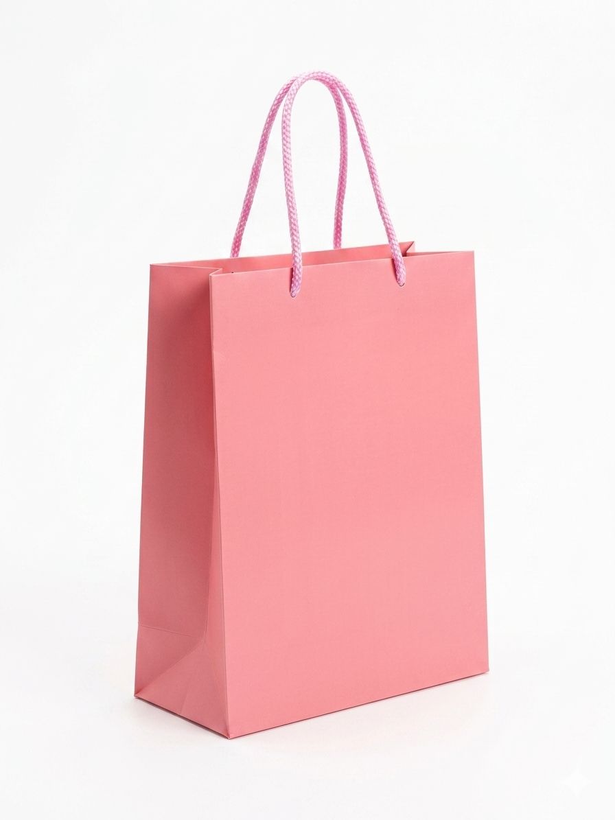 Bolsa De Regalo Mediana Rosa C/1