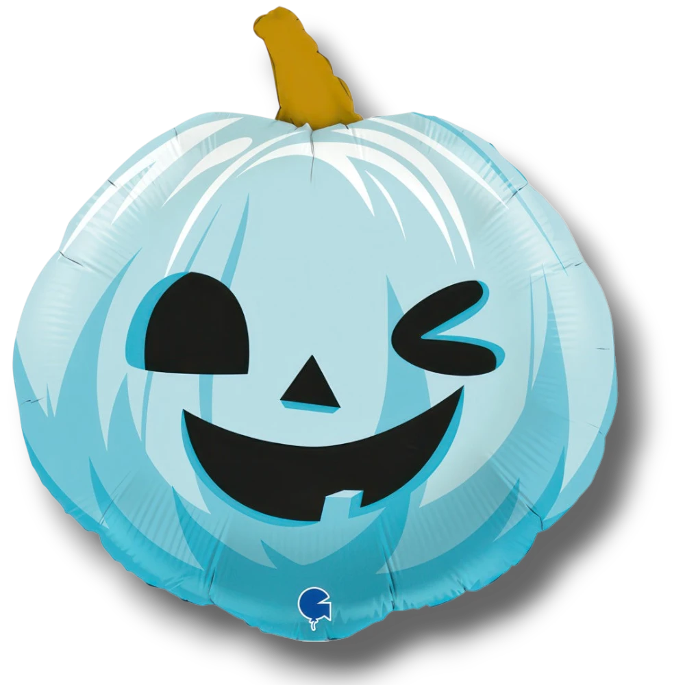 Globo 22" Calabaza Azul C/1
