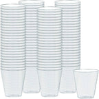 Vaso Shot 2oz Transparente C/100