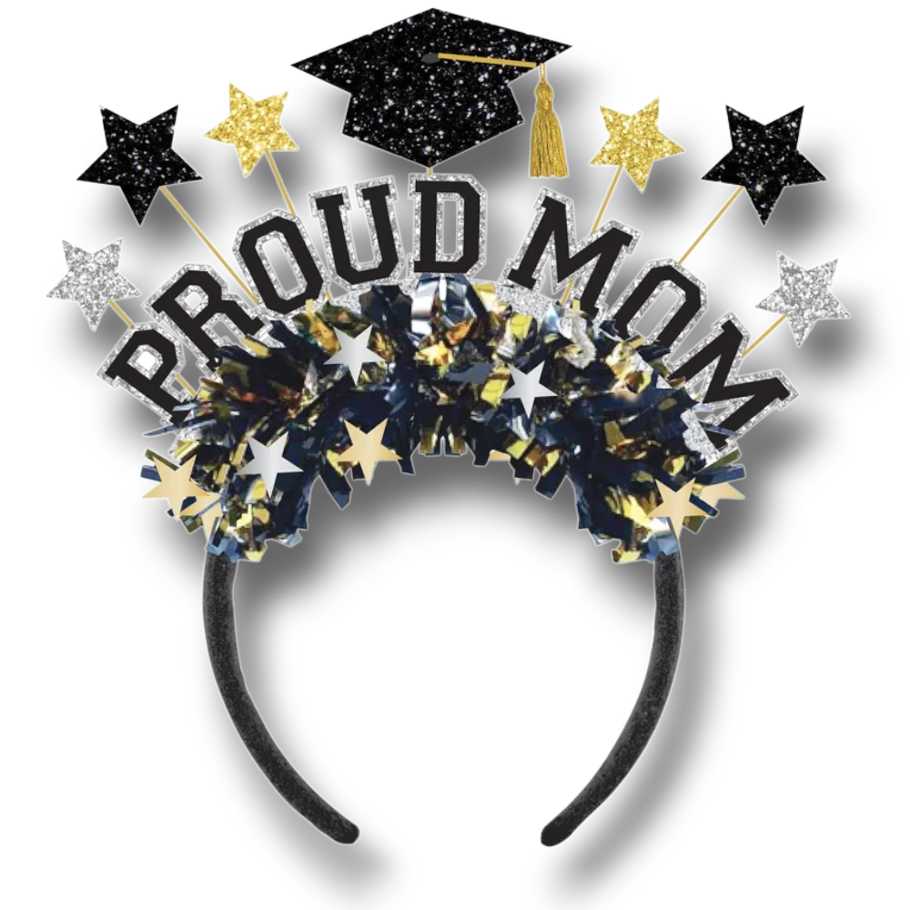 Grad Proud Mom Headband C/1