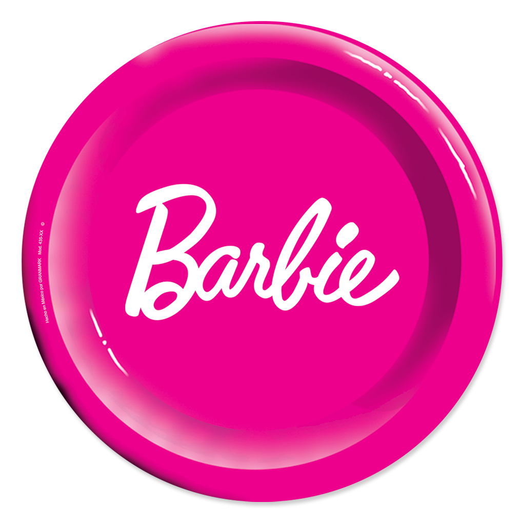 Barbie 7" Plate (6 Pack)