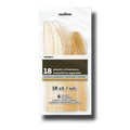 Gold Glitter Cutlery Set (18 pieces)