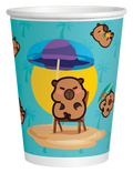 Vaso 9oz  Capibara Summer C/8