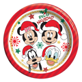 7" Mickey Mouse Christmas Plate (1 per plate)