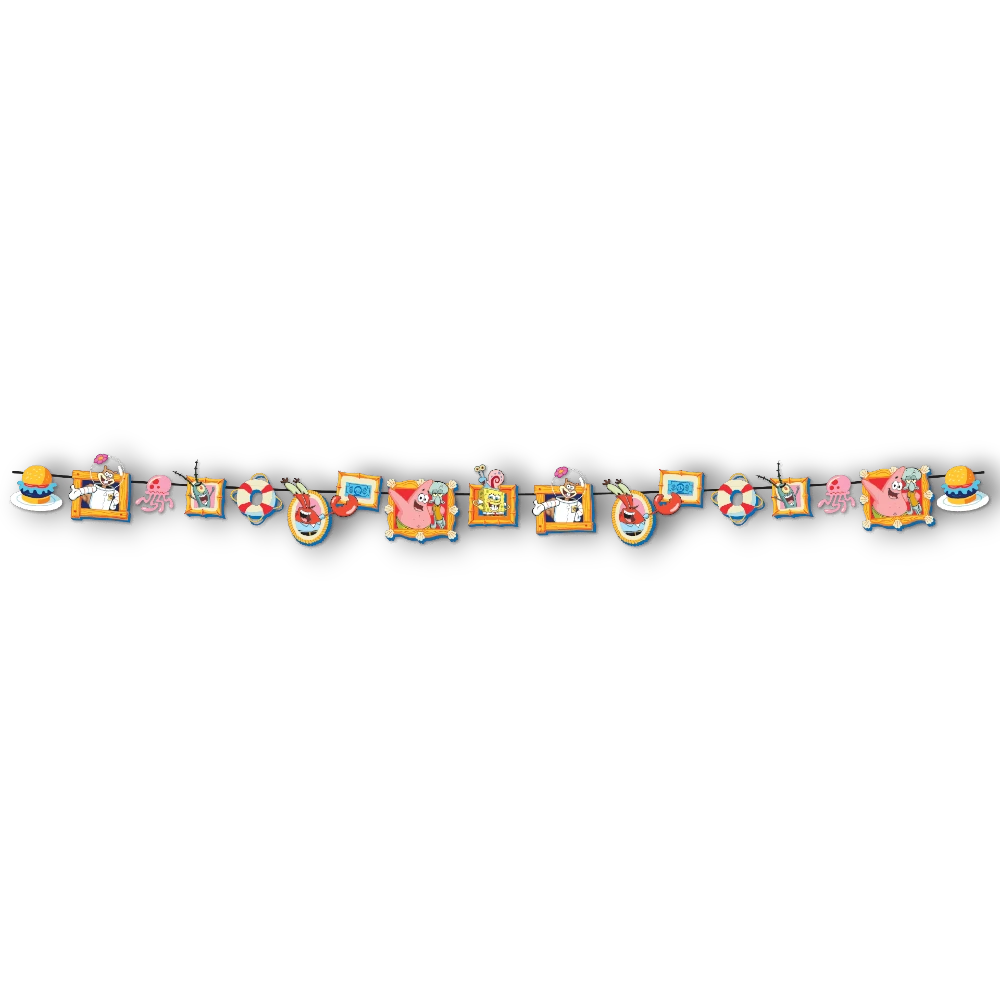 SpongeBob SquarePants Die-Cut Mobile Garland (1 Piece)