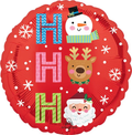 18" Balloon HoHoHo C/1