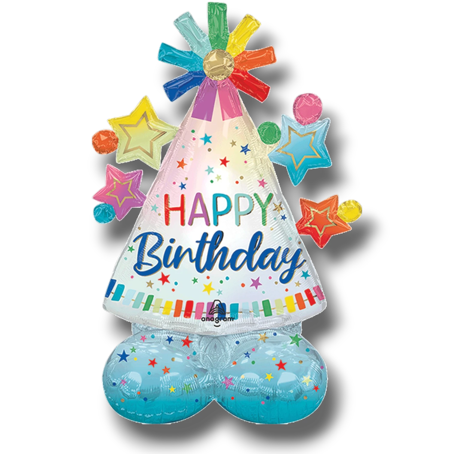 Airloonz Jr Balloon Happy Birthday Hat C/1